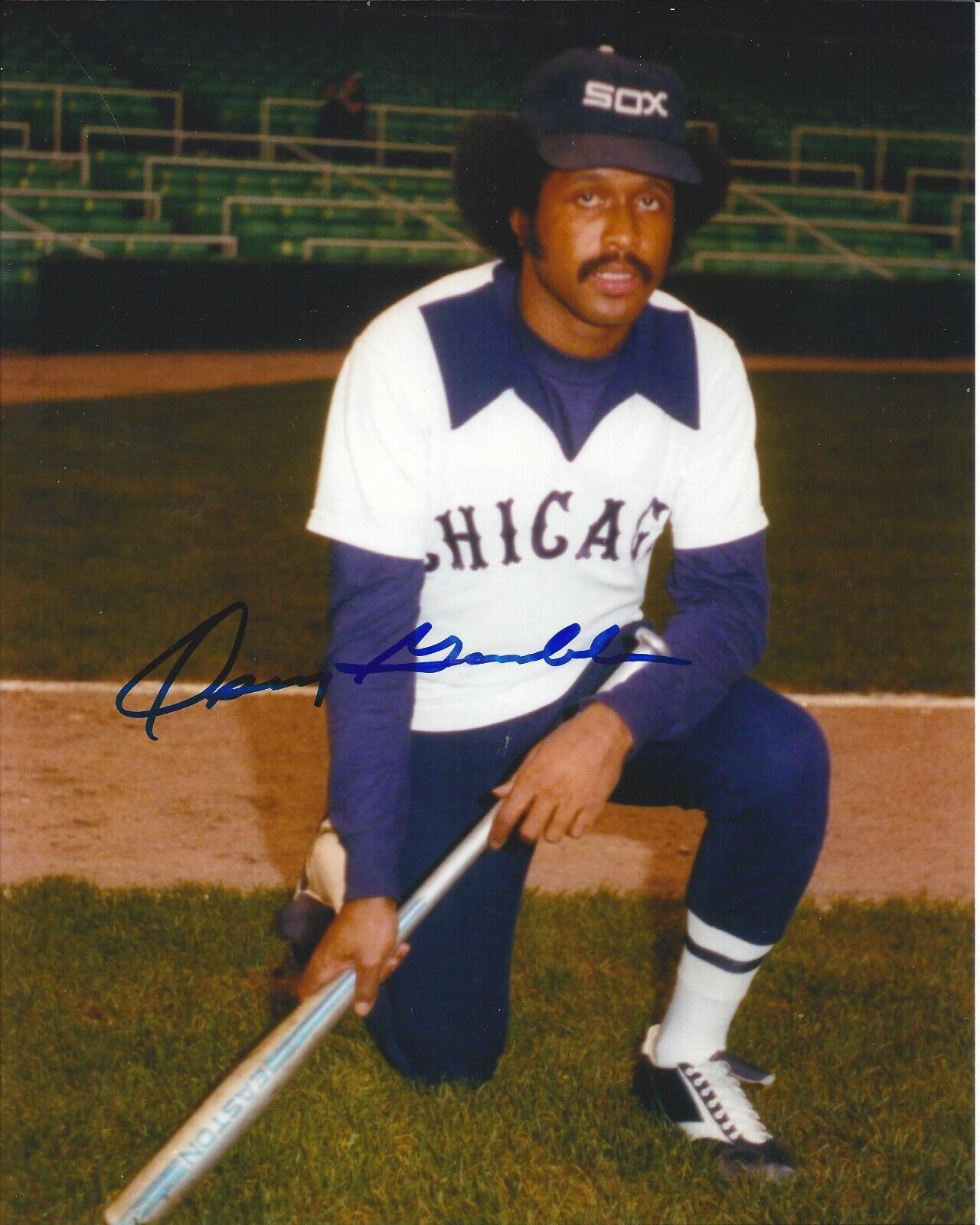 Oscar Gamble Autographed 8x10 Chicago White Sox #1Deceased