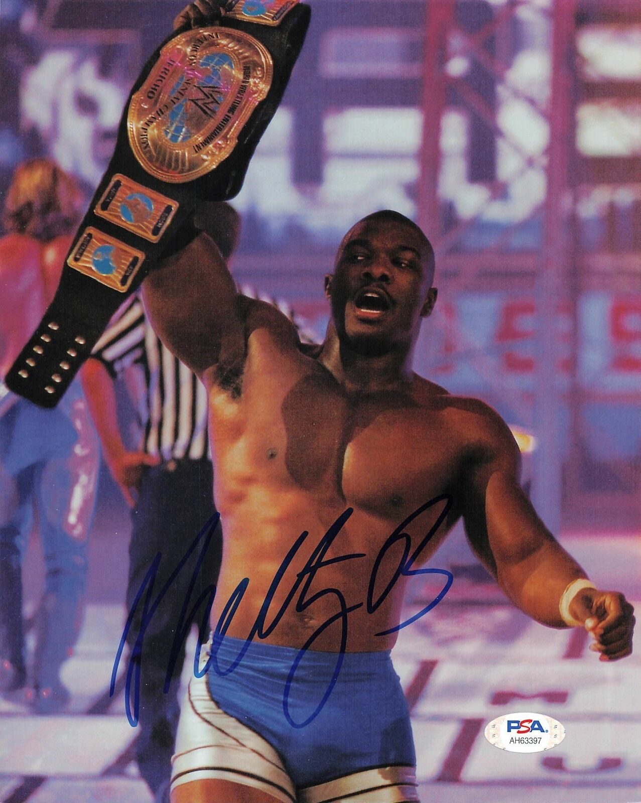 Benjamin Shelton signed 8x10 Photo Poster painting PSA/DNA COA WWE Autographed Wrestling