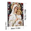 Framed Diamond Painting - Special Shaped - Our Lady (30x40cm)