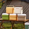 6L Camping Cooler Box Insulated Ice Chest Portable Ice Bucket for Outdoor Use