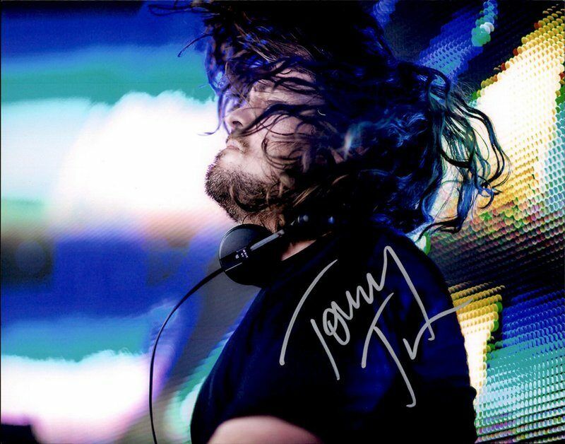 Tommy Trash authentic signed DJ 8x10 Photo Poster painting |CERT Autographed EDC Dub step A18