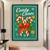 Candy Canes-11CT Stamped Cross Stitch 40*60cm (Big Size)
