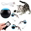 Interactive Cat Toys Ball Fast Rolling in Pouch Funny Cat Toys for Indoor Cats