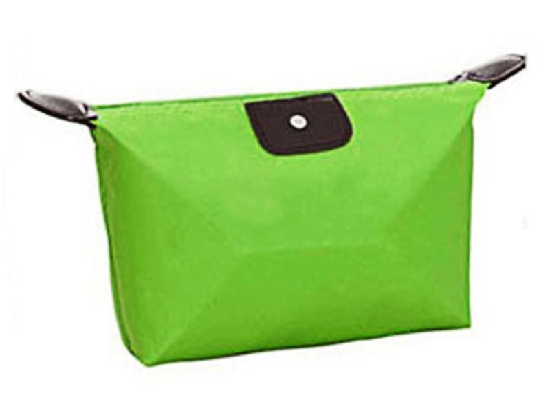 Women’s Medium All Seasons Nylon Solid Color Basic Dumpling Shape Zipper Cloud Shape Bag Cosmetic Bag
