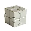Stress Relief Toy Premium Metal Infinity Cube Portable Decompresses Relax Toys for Children Adults