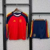 2026 Kids Spain Long Sleeves Soccer Jersey Home
