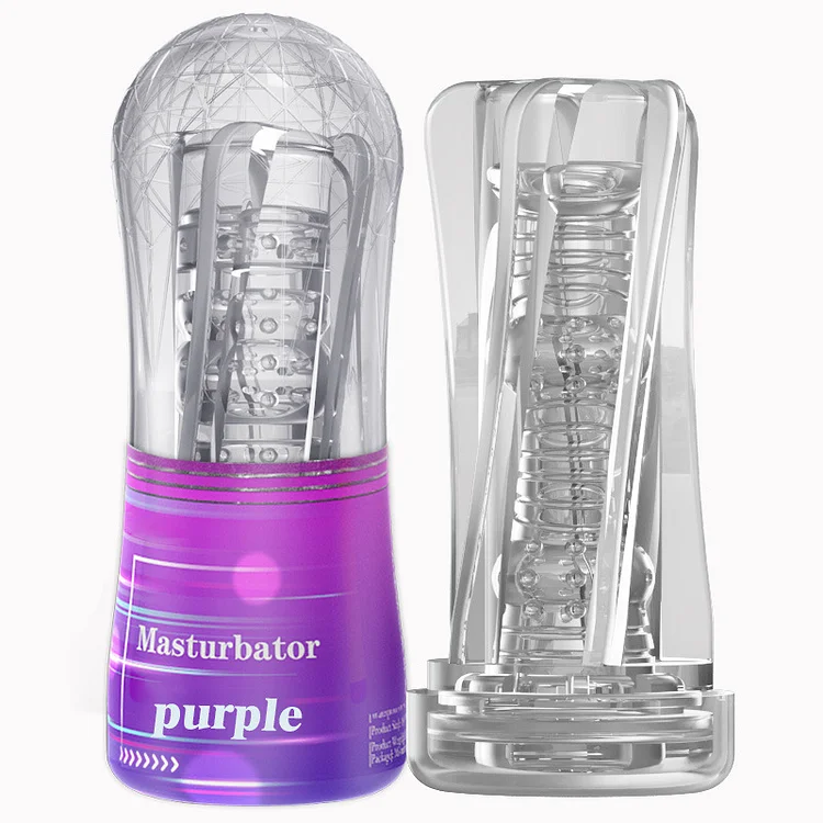 Crystal Masturbators Multi-Channel Erotic Male Masturbator 