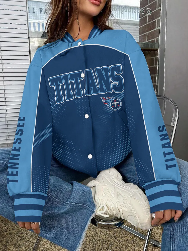 Tennessee Titans  National Football League 2024 Make Your Mark Unisex Varsity Jacket