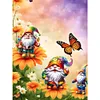 Diamond Painting-DIY Full Round Drill Gnome