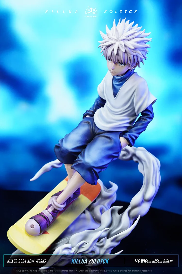 PG Studio - Hunter x Hunter Skateboard Killua Zoldyck 1/6 Statue(GK)-