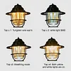LED Camping Hanging Lamp USB Charging IPX4 Waterproof Lantern for Hiking Fishing