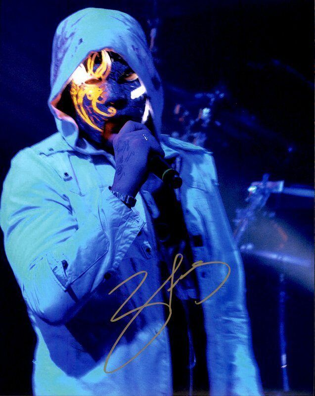 Johnny 3 Tears Hollywood Undead signed 10x15 Photo Poster painting w/Certificate Autograph B15