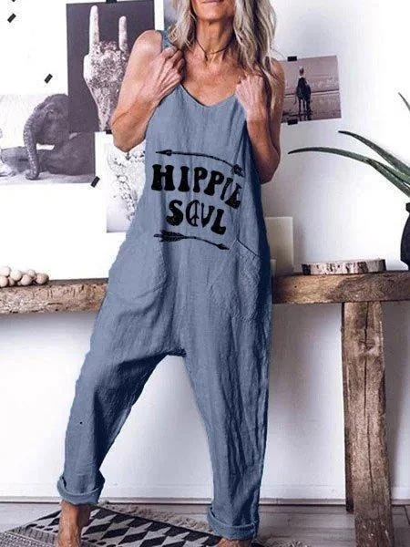 Casual Shift Letter Sleeveless One-Pieces