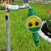 Garden Watering Timer Double Dial Control Water Hose Timer for Lawn Flower Plant