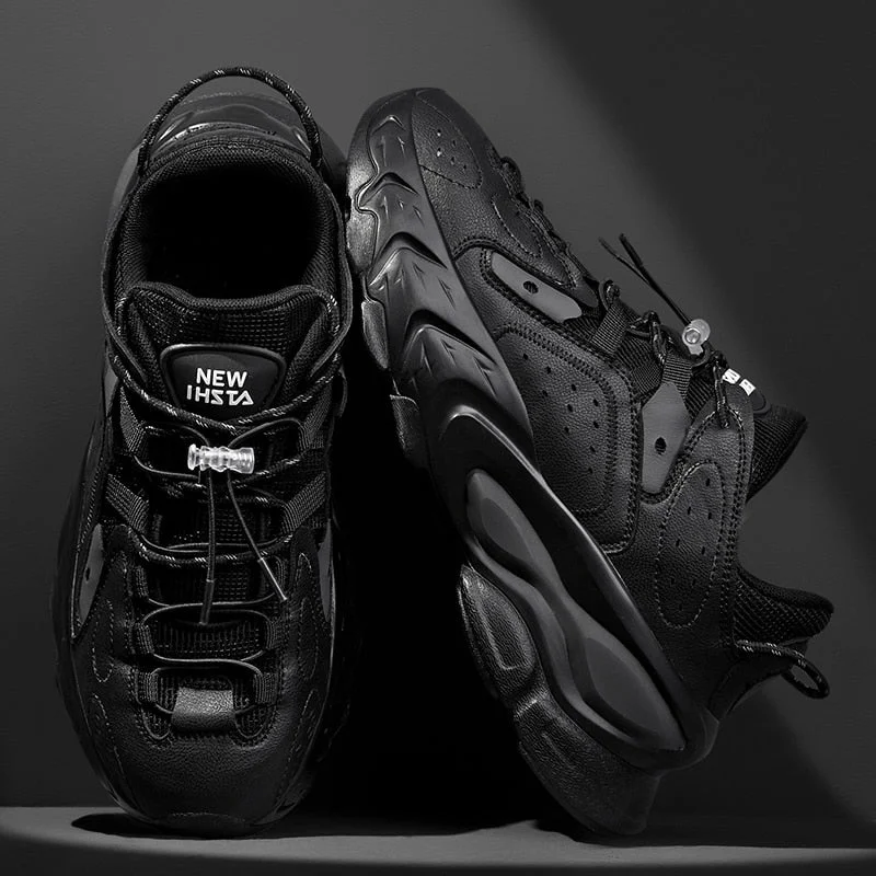 Unisex Spring Running Shoes Women Trend Chunky Sneakers Men Couples Platform Sport Shoes Mesh Walking Shoes  Zapatos De Hombre