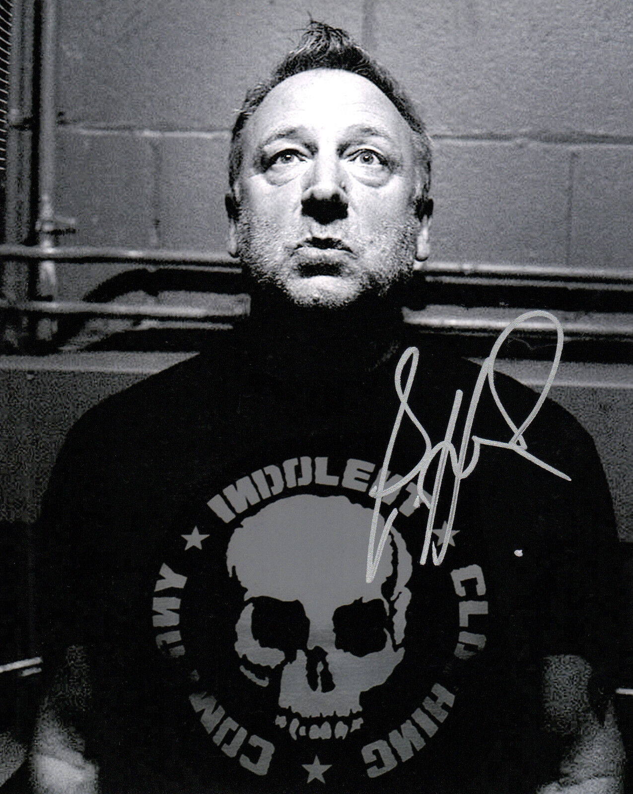 GFA New Order Rock Star * PETER HOOK * Signed 8x10 Photo Poster painting P4 COA