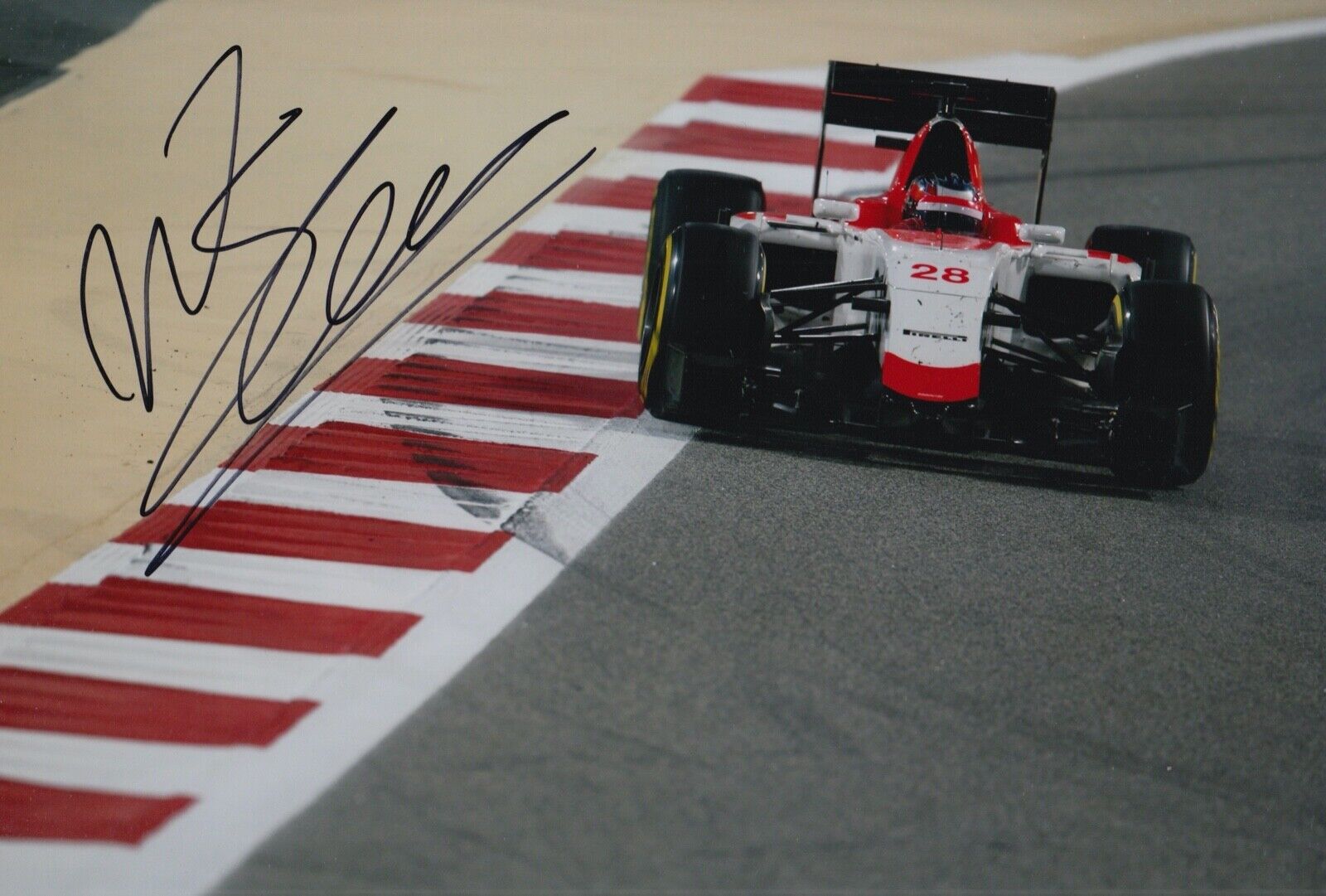 Will Stevens Hand Signed 12x8 Photo Poster painting F1 Autograph Manor Marussia 9