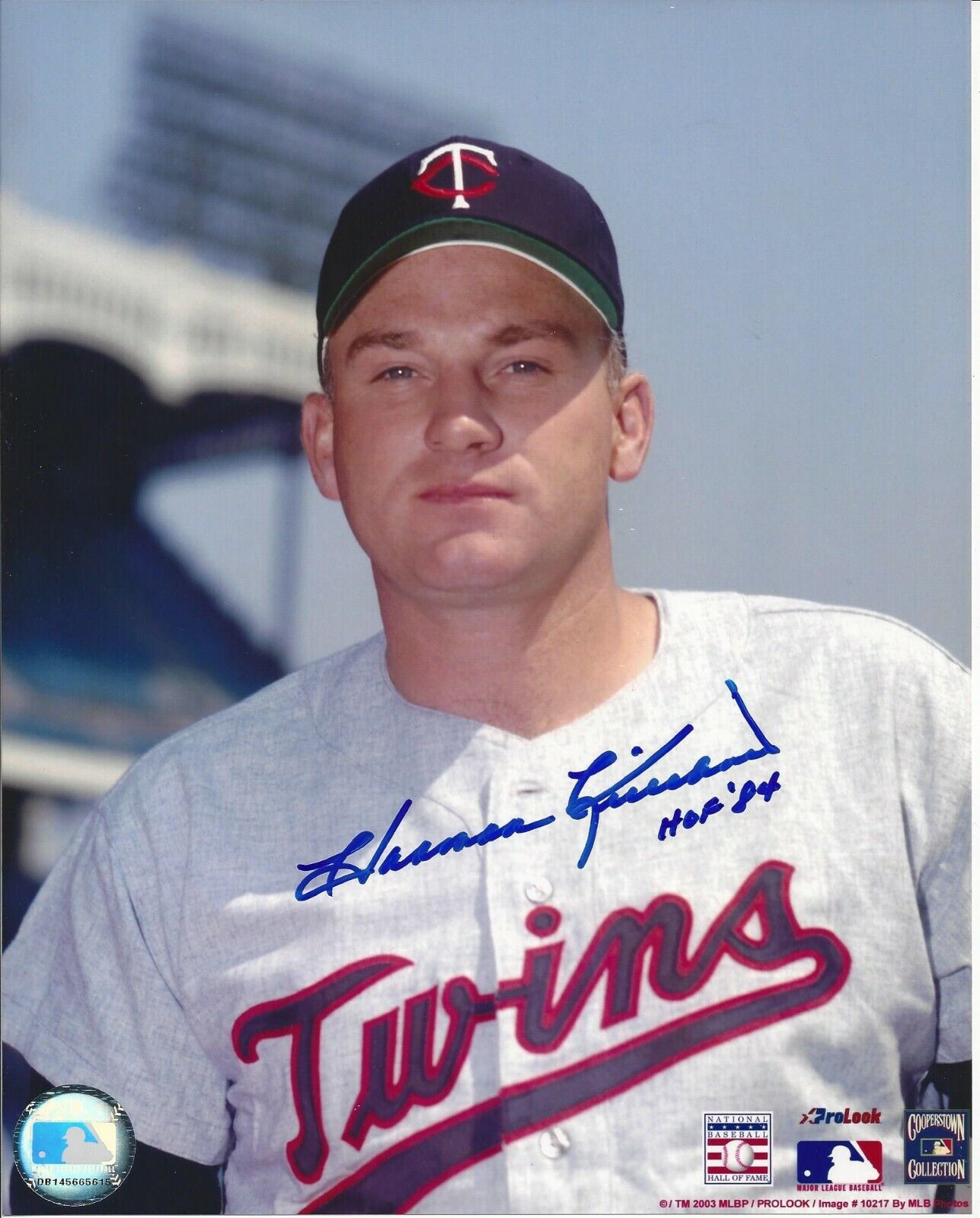 Harmon Killebrew Minnesota TwinsDeceased HOF #4