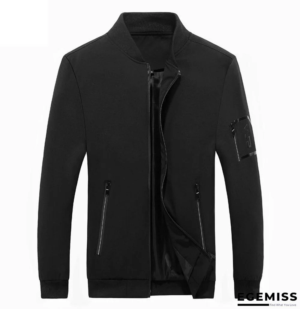 Mens Fashion baseball collar Streetwear Hip Hop Coats Outwear Thin Slim Bomber Jackets | EGEMISS