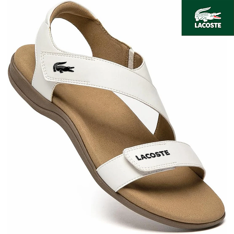 Nové dámské kožené sandály Lacoste