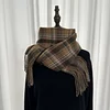 Stylish Autumn Winter Unisex Scarf Plaid Tassels Shawl