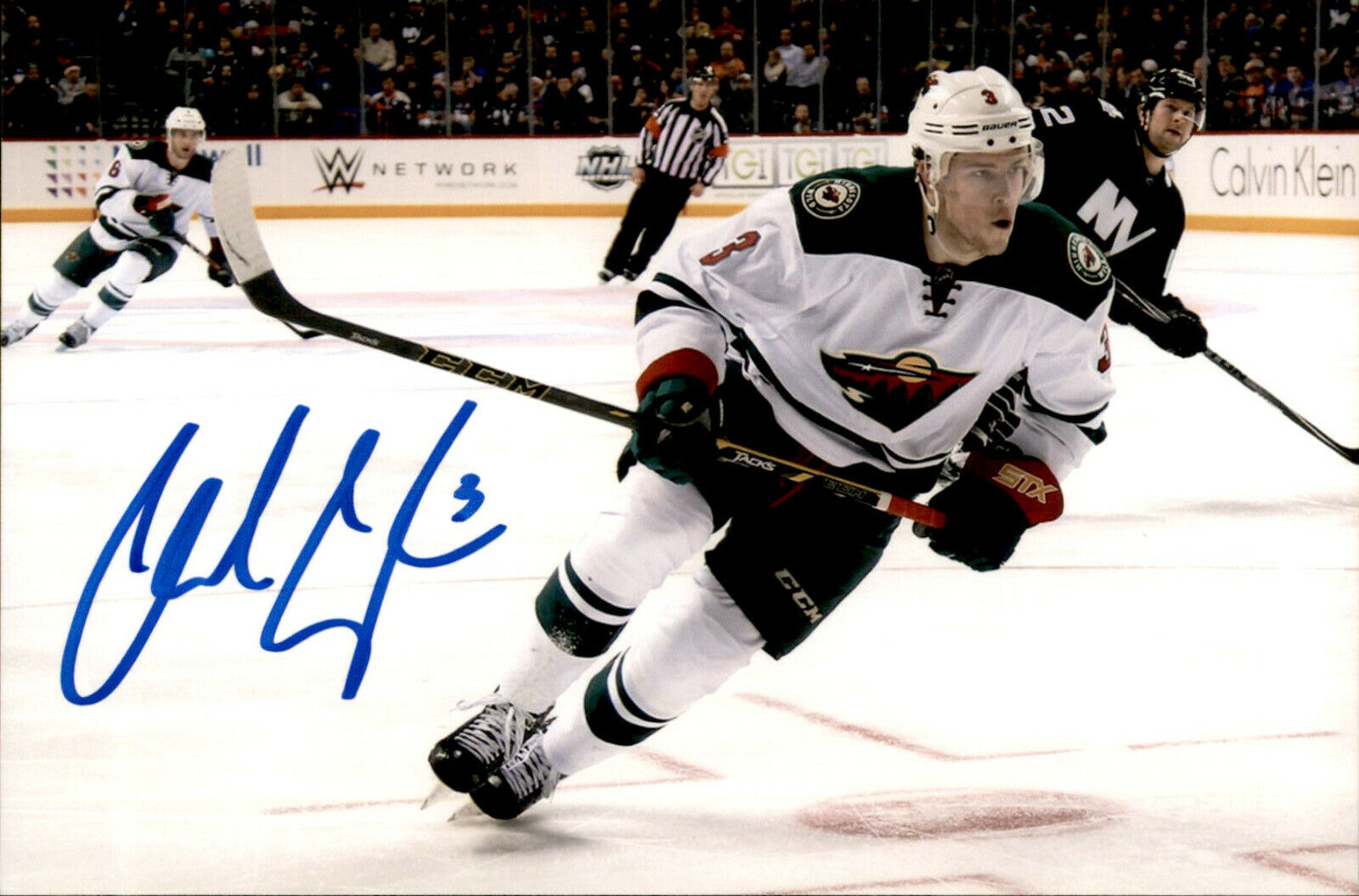 Charlie Coyle SIGNED autographed 4x6 Photo Poster painting MINNESOTA WILD #6