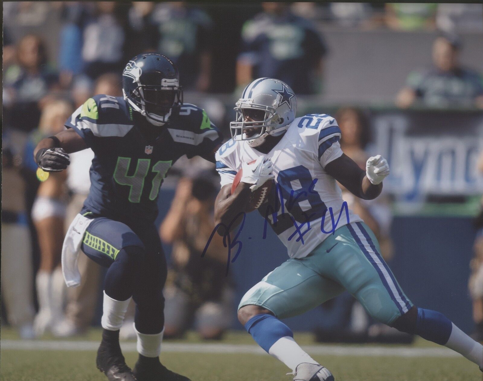 Byron Maxwell 8x10 Photo Poster painting Autographed Signed AUTO Seahawks SB Champion SPH 0721