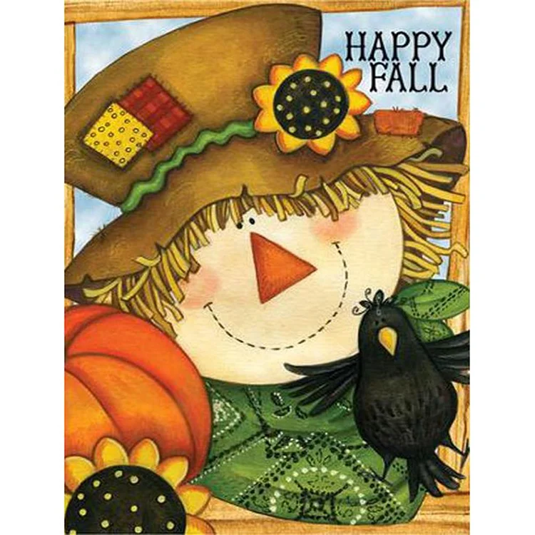 Halloween - Full Round Drill Diamond Painting - 30x40cm(Canvas)