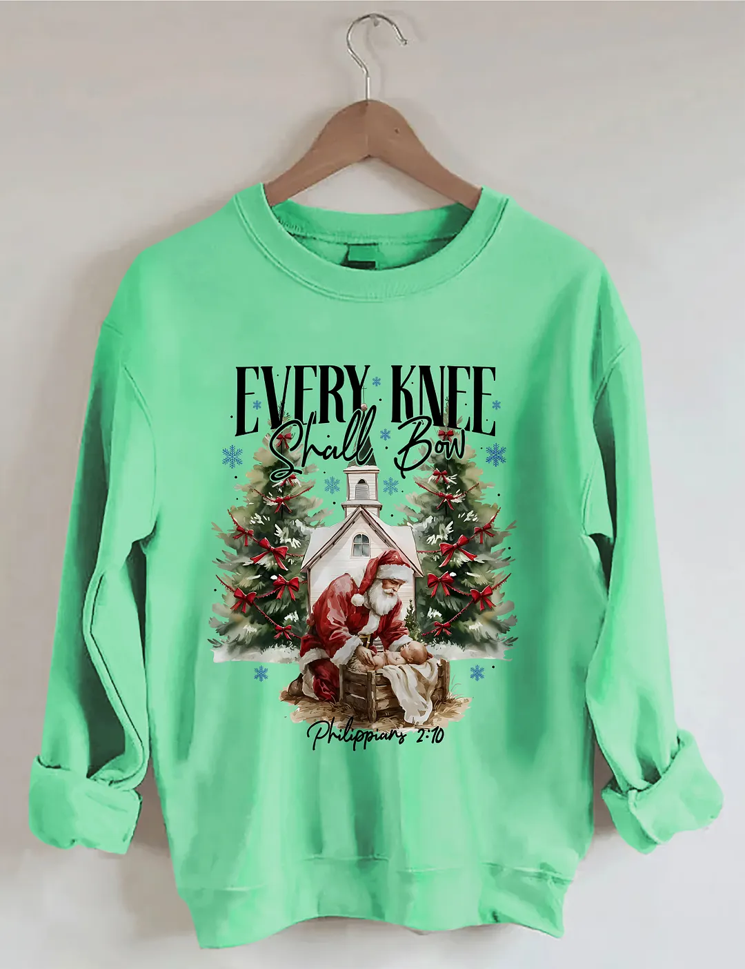 Every Knee Shall Bow Sweatshirt