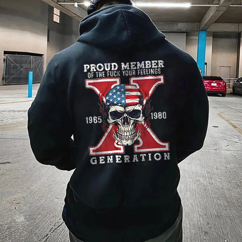 Proud Member of the Fuck Your Feelings X Generation Hoodie - Devcarry