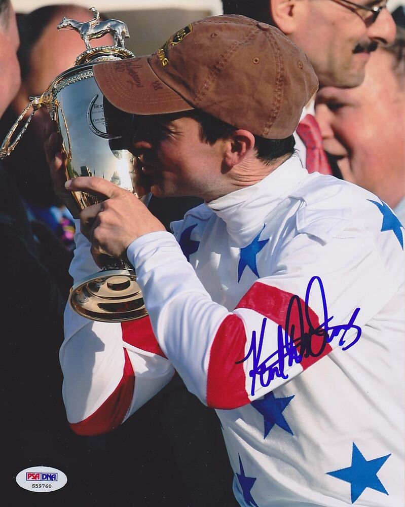 Kent Desormeaux SIGNED 8x10 Photo Poster painting Jockey PSA/DNA AUTOGRAPHED