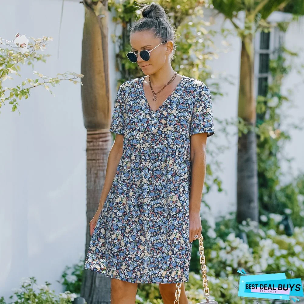 Floral Printed Dress