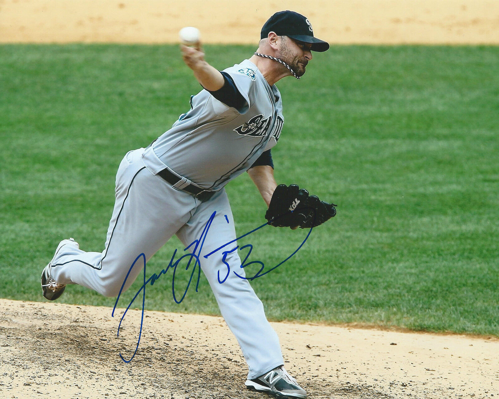 **GFA Seattle Mariners *JOSH KINNEY* Signed 8x10 Photo Poster painting J1 COA**