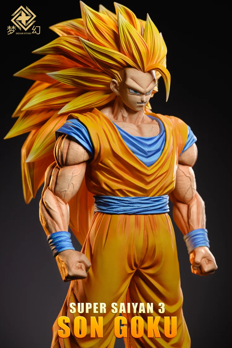 Goku - Super Saiyajin 3 - DBZ - DANNIELS GEEK STUDIO