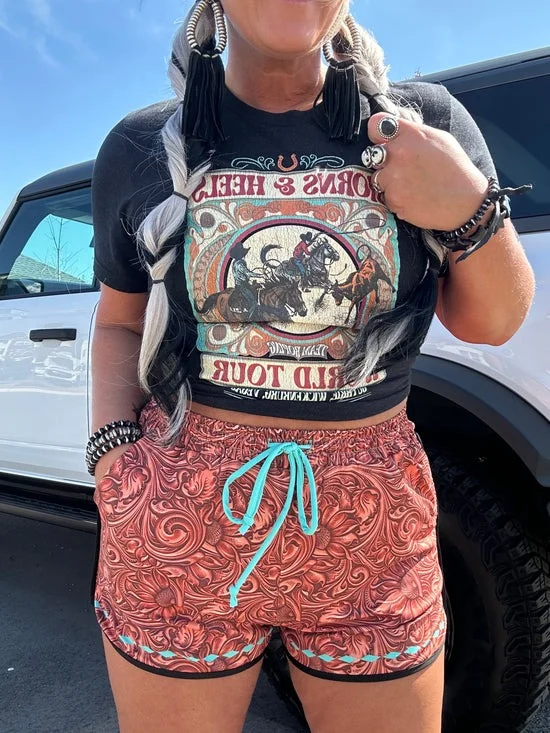 Tooled Beauty Shorts