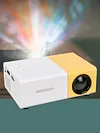 HD 1080P Mini LED Projector 1080P Home Media Player 400 Lumen 320x240 w/ Remote