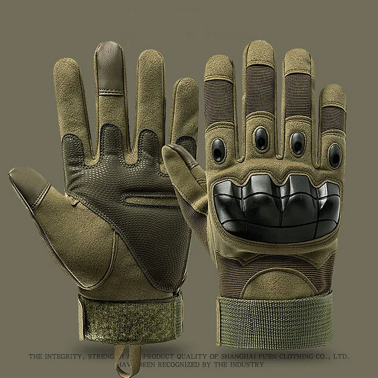 Outdoor Full Finger Tactical Protective Motorcycle Gloves