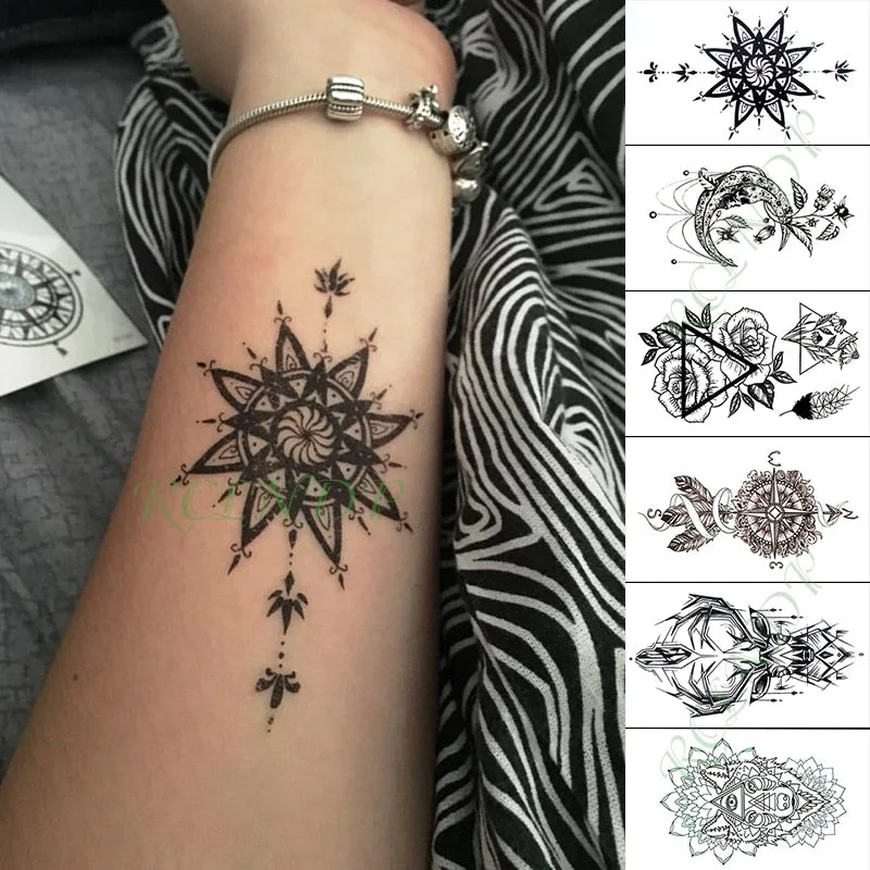 Waterproof Temporary Tattoo Sticker Love Heart Heartbeat Fake Tatto sexy clavicle Hand Arm Flash Tatoo for Kid Girl Men Women