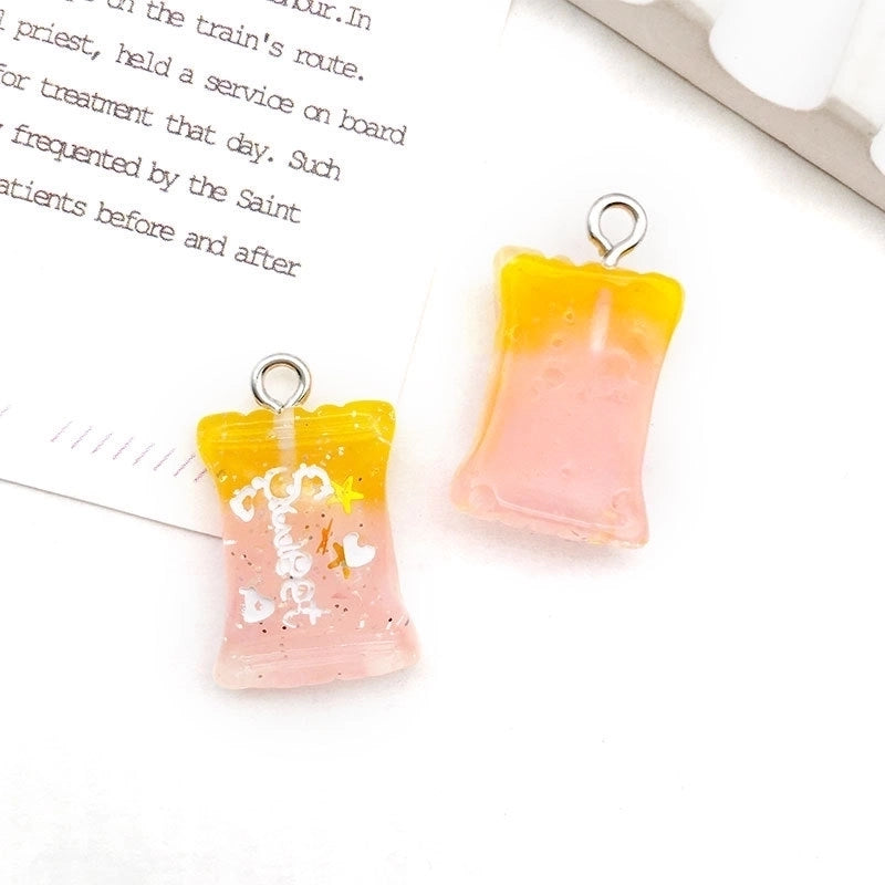 1 Piece Resin Fruit Pendant