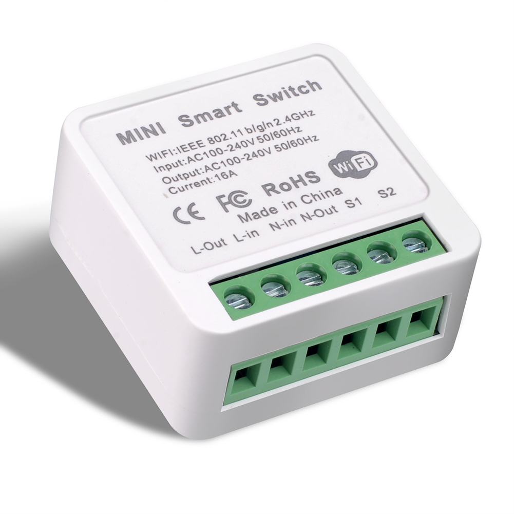 

Tuya Wifi Smart Switch 16A 2-Way Control Timer Wireless Switches for Google, 501 Original