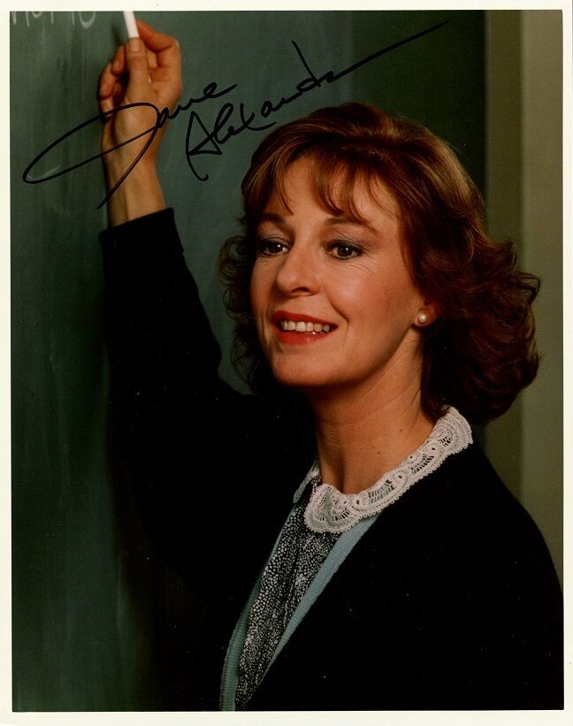 JANE ALEXANDER Signed Photo Poster painting