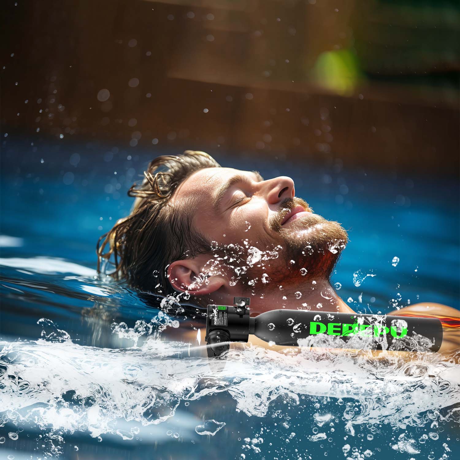 Why divers carry mini scuba tanks