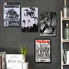 4PCS musique - Panneaux en &eacute;tain m&eacute;tallique(20*30cm/30*40cm) - Musique