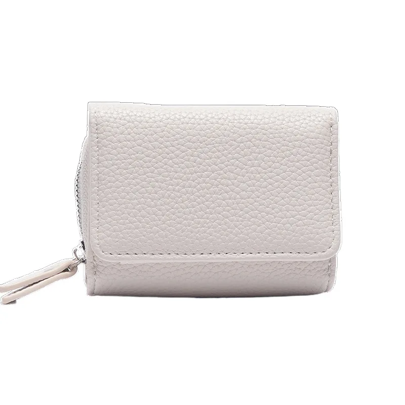 Simplecropped Foldable High-end Women's Wallet Large Capacity Multi-function Coin Purse Korean Style Women's Wallets & Card Cases