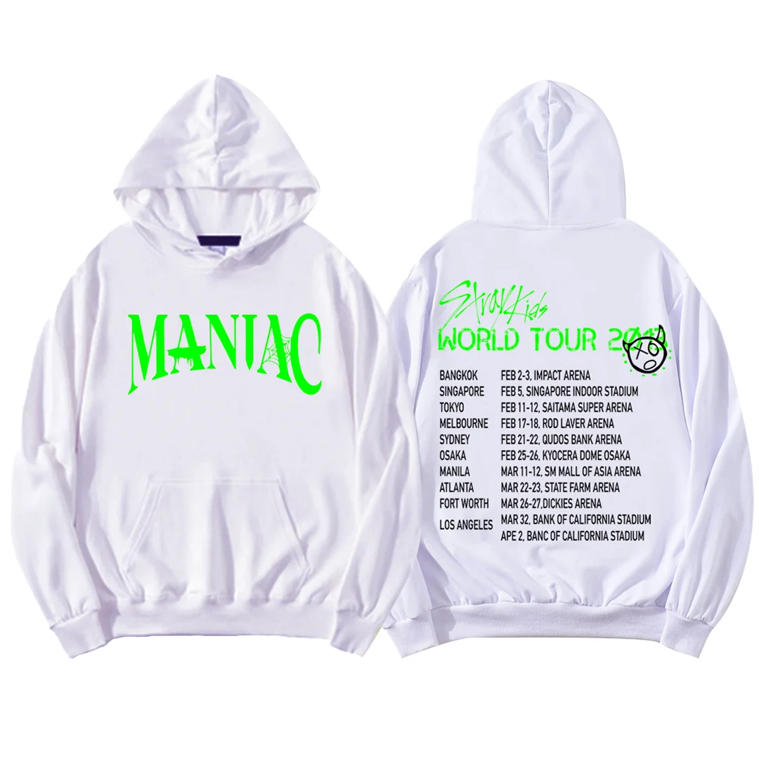 Stray Kids World Tour 2023 Shirt Maniac Tour Shirt
