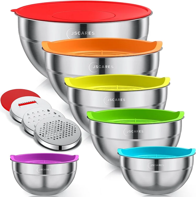 Mixing Bowls with Airtight Lids