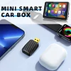 Wireless Carplay Android Auto Adapter Smart AI Box Plug and Play Voice Assistant