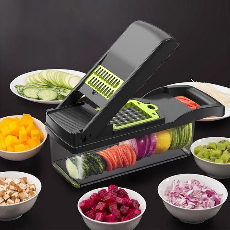 12-in-1 Kitchen Miracle for Easy Chopping, Slicing, and Dicing