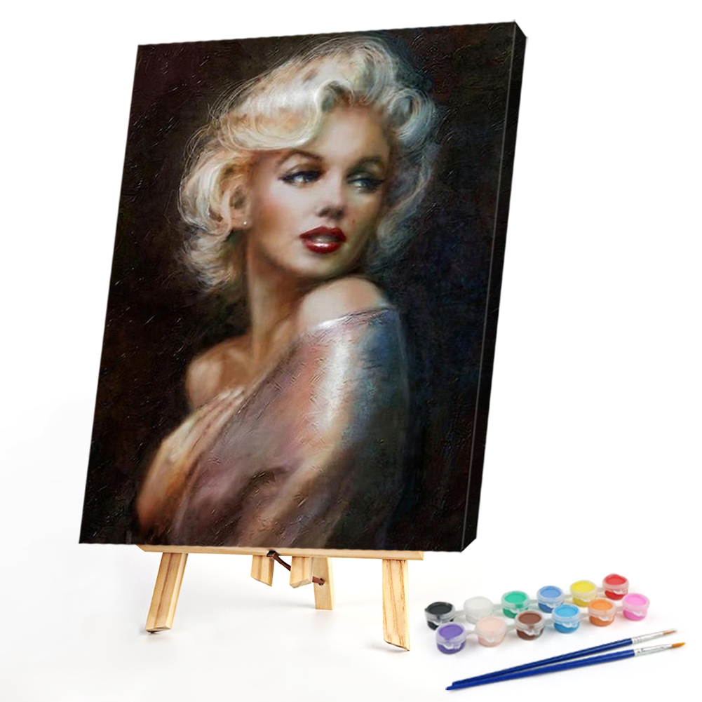 

40*50CM - Paint By Numbers - Marilyn Monroe, 501 Original