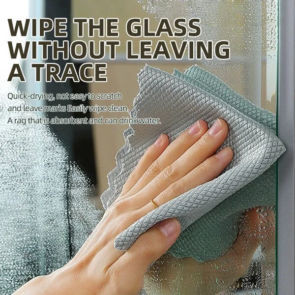 Fish Scale Microfiber Polishing Cleaning Cloth(🔥50% OFF🔥)